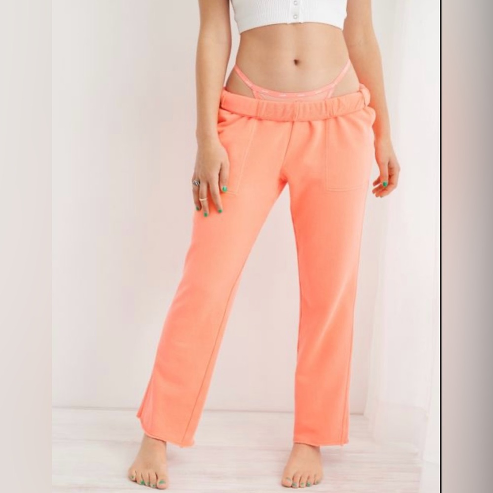 BNWT Aerie Slouchy Fleece Pant- Sweatpants